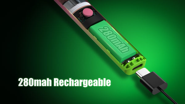 D8 Pod System Replaceable Pod Vape for CBD & THC oil (Volume Options)