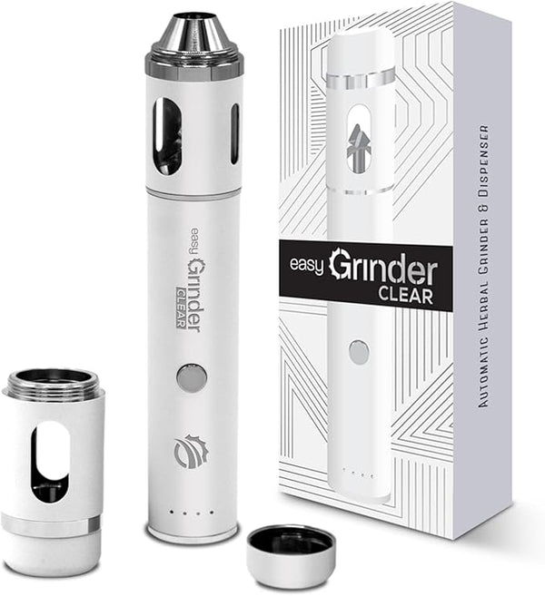 (NEW) Easy Grinder Clear White