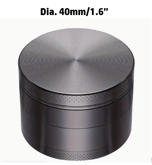 4 Layer Zinc Alloy 40mm Metal Grinder for Herb Smoking